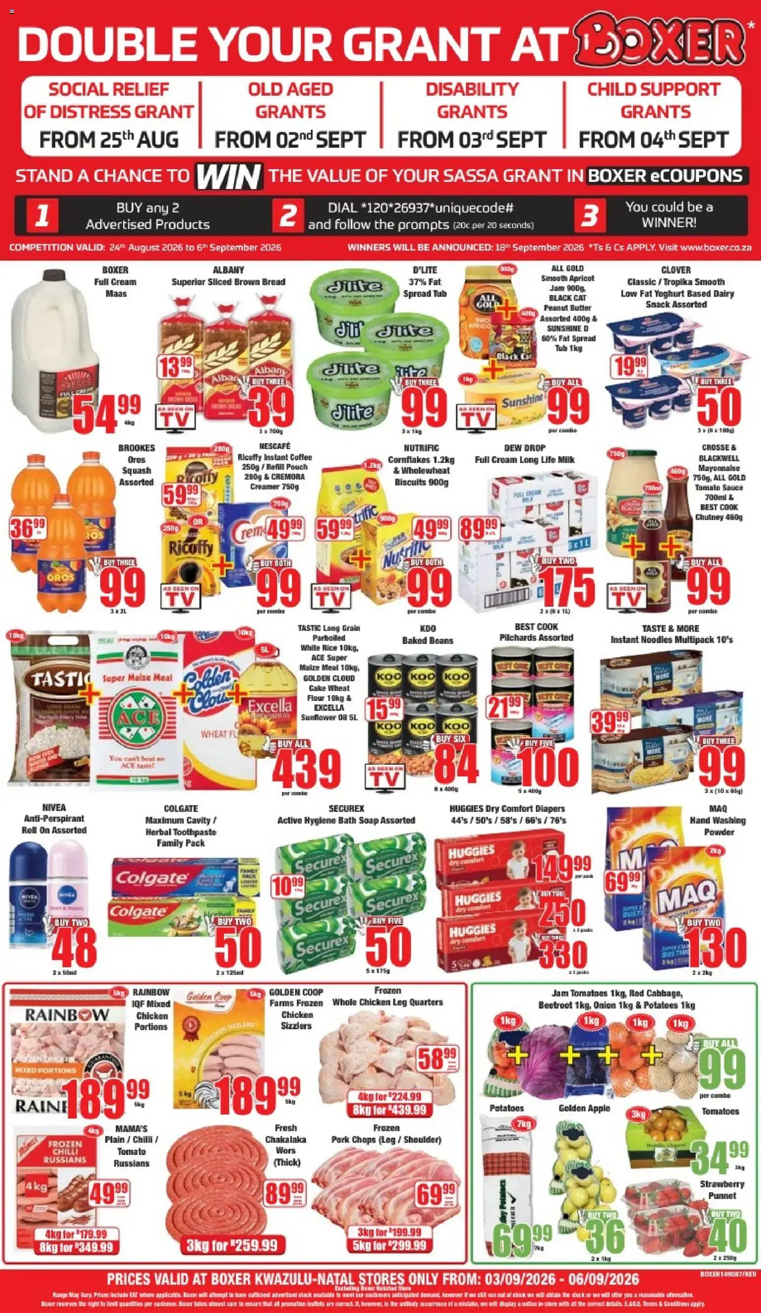 Preview of Boxer flyer valid from 03/09/2026