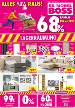 Vorschau von dem Prospekt des Geschäftes SB Möbel Boss, gültig ab dem 30.05.2026