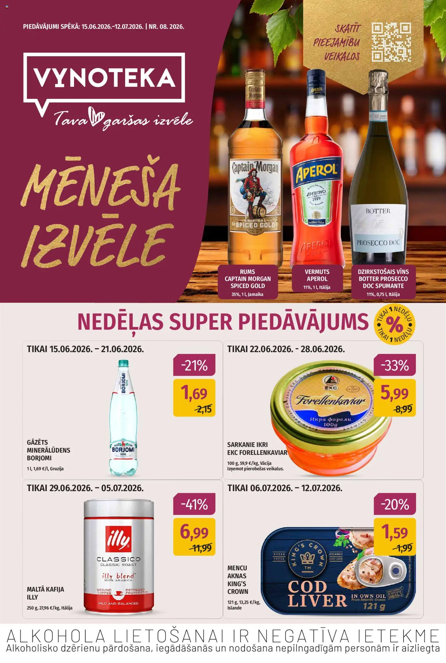 Skatīt Vynoteka akciju bukletu, derīgs no 15.06.2026.