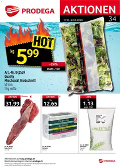 Vorschau des Merkblatts Prodega aktionen vom Shop Prodega gültig von 17.08.2026 bis 22.08.2026