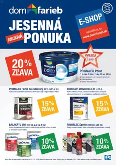 Náhľad Dom farieb letáku platného od 01.09.2026