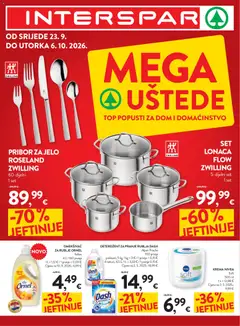 Pregled letka Interspar Katalog trgovine Interspar vrijedi od 23.09.2026