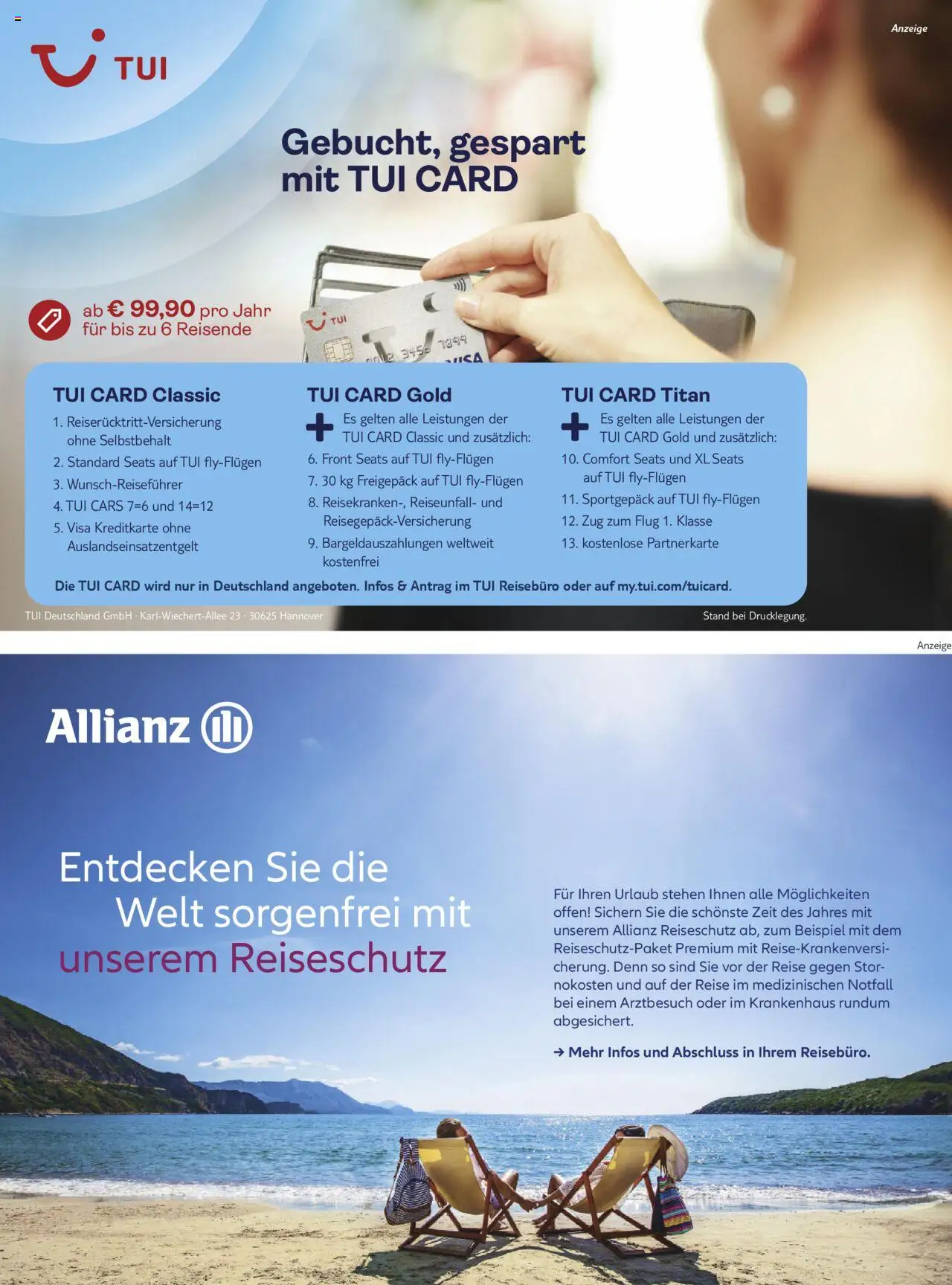 Vorschau von dem Prospekt des Geschäftes TUI, gültig ab dem 01.11.2025