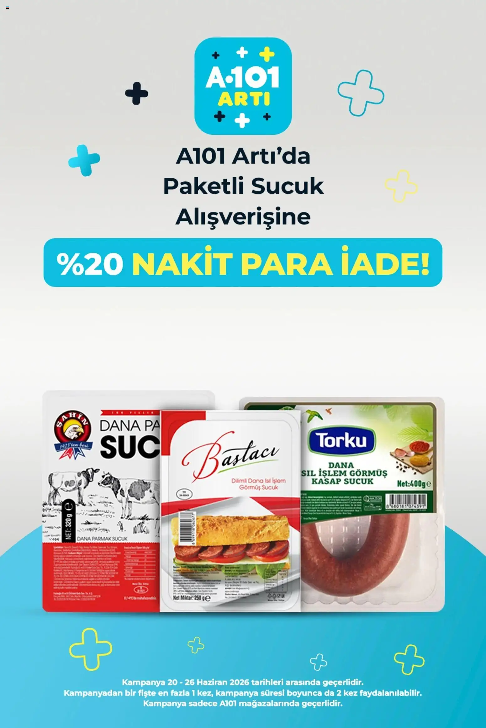 A101 A101 - Arti 20.06.2026 - Broşürünün önizlemesi