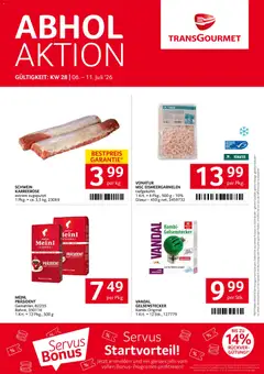 Vorschau der Angebote: Transgourmet Transgourmet Flugblatt gültig ab 06.07.2026