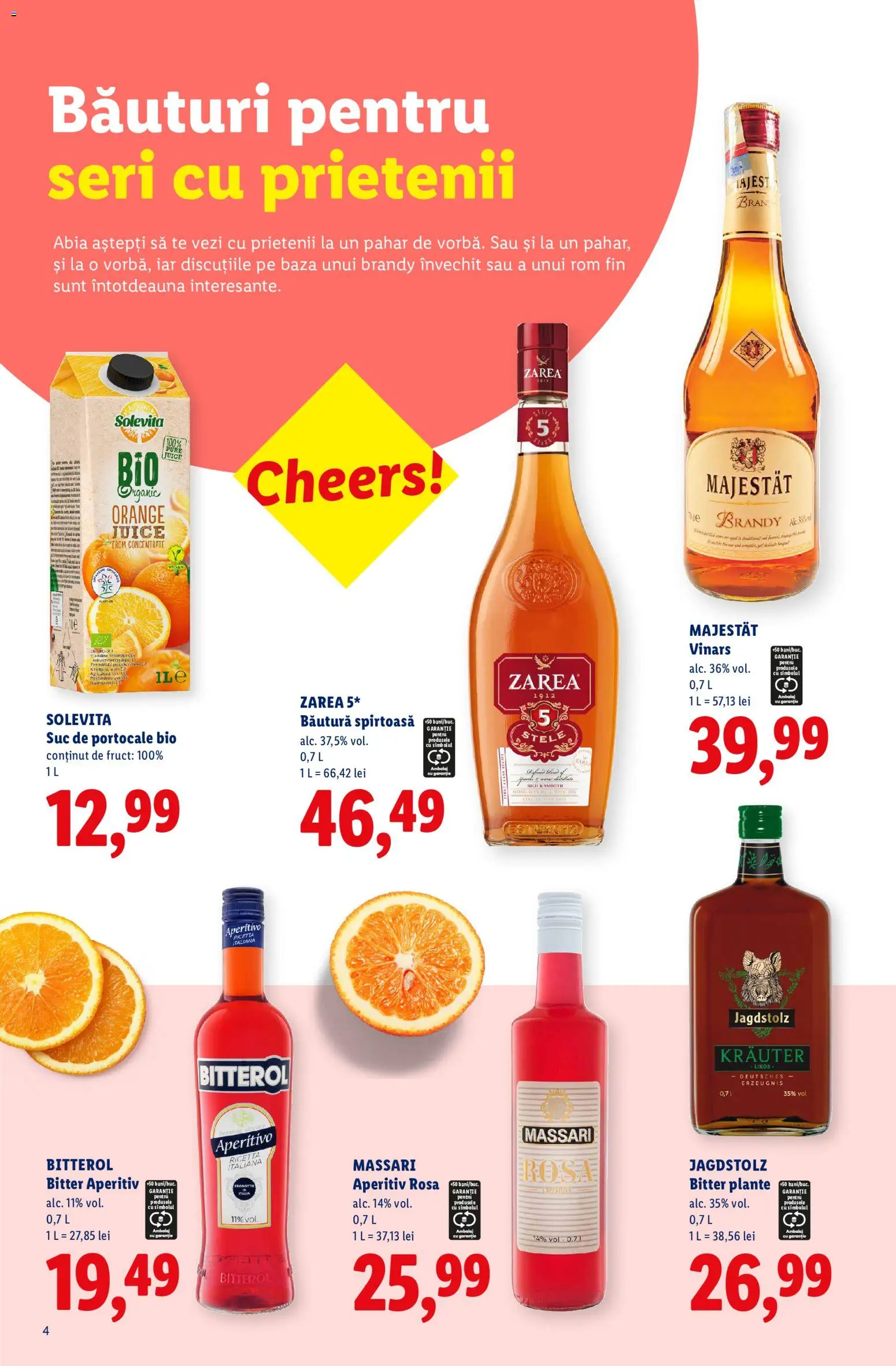 Previzualizarea de cataloage: Lidl Lidl Catalog De cocktailuri valabil de la 13.07.2026