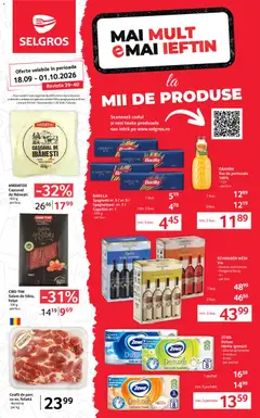 Previzualizarea de cataloage: Selgros Selgros Catalog valabil de la 18.09.2026