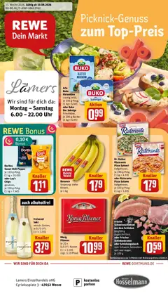 Vorschau von dem Prospekt des Geschäftes Rewe, gültig ab dem 10.08.2026
