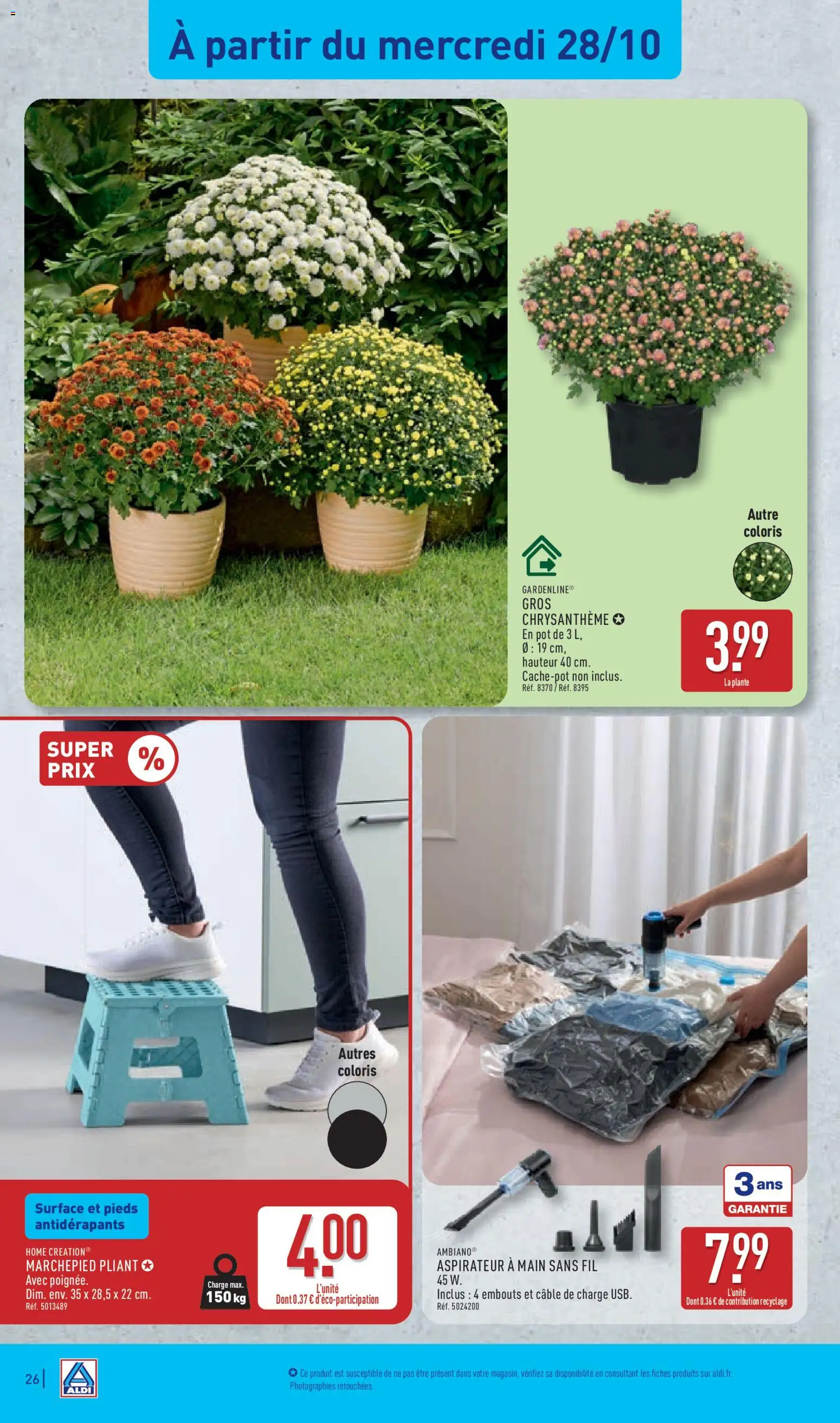 Prévisualisation de Aldi catalogue du magasin Aldi formulaire valide 27/10/2026