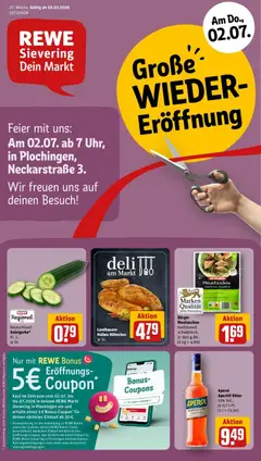 Vorschau von dem Prospekt des Geschäftes Rewe, gültig ab dem 29.06.2026