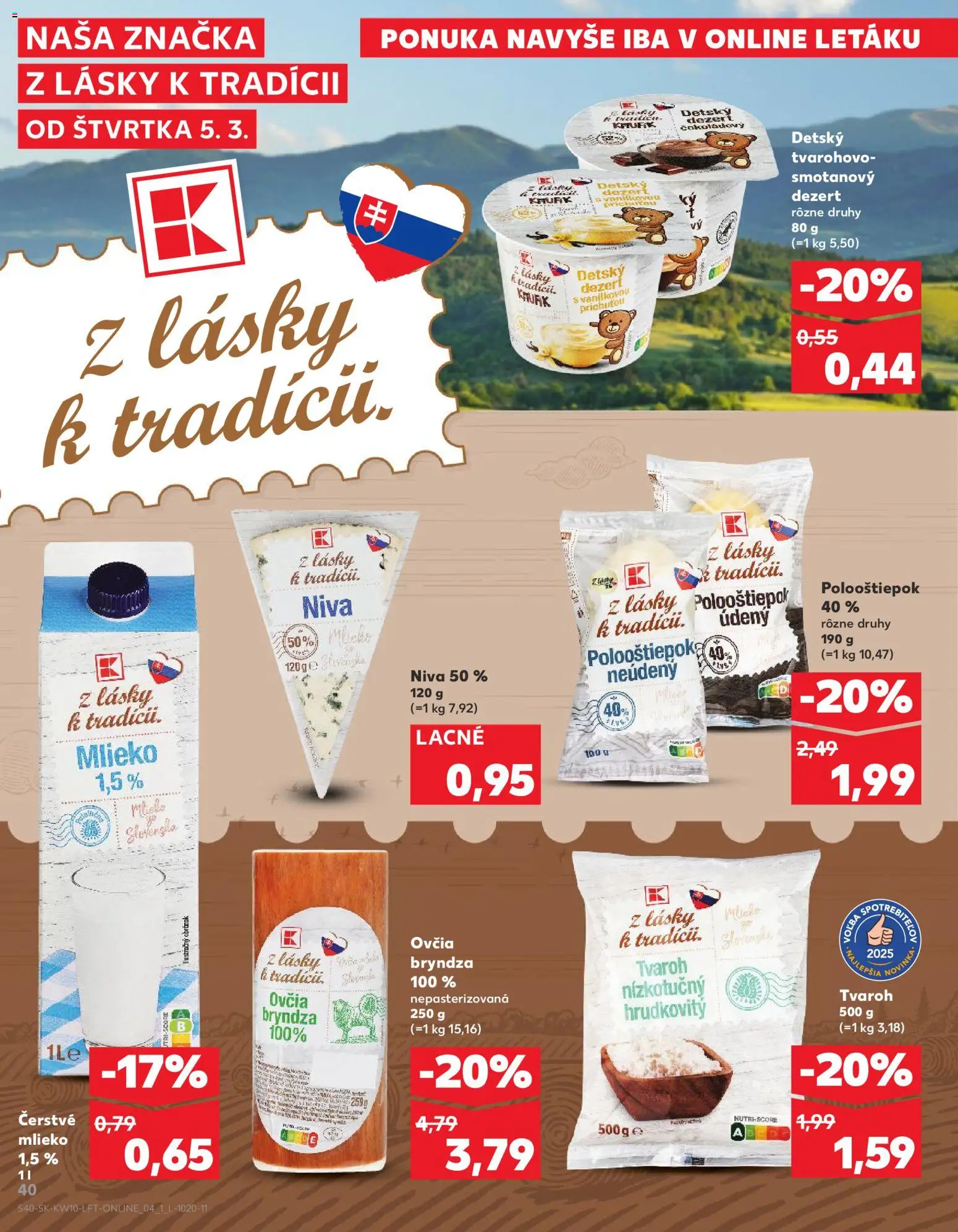 Náhľad Kaufland letáku platného od 05.03.2026
