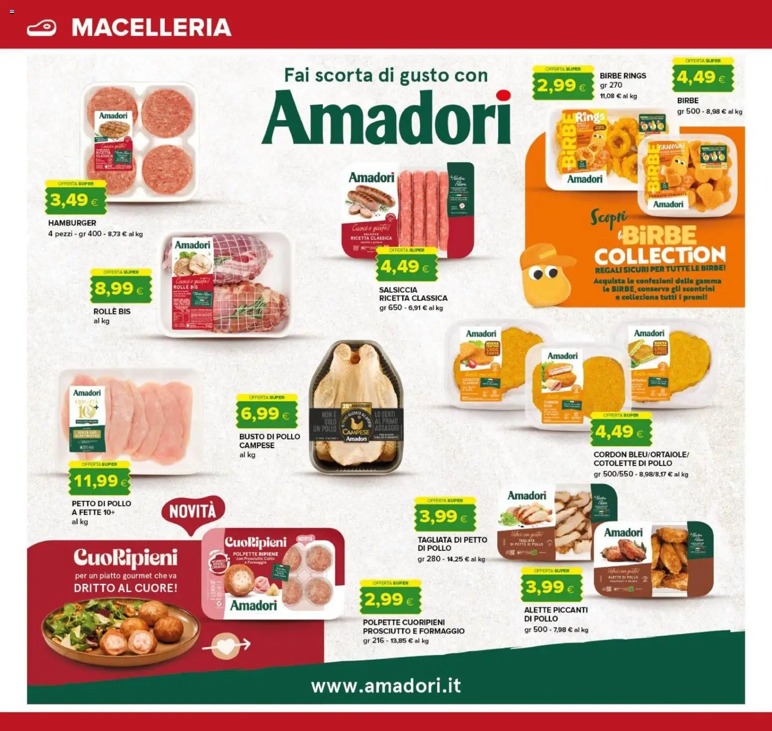 Anteprima dell'opuscolo Tigre volantino dal negozio Tigre valido da 22/10/2026 - Pollo, Polpette, Formaggio, Piatto, Prosciutto, Salsiccia, Petto di Pollo, Prosciutto Cotto