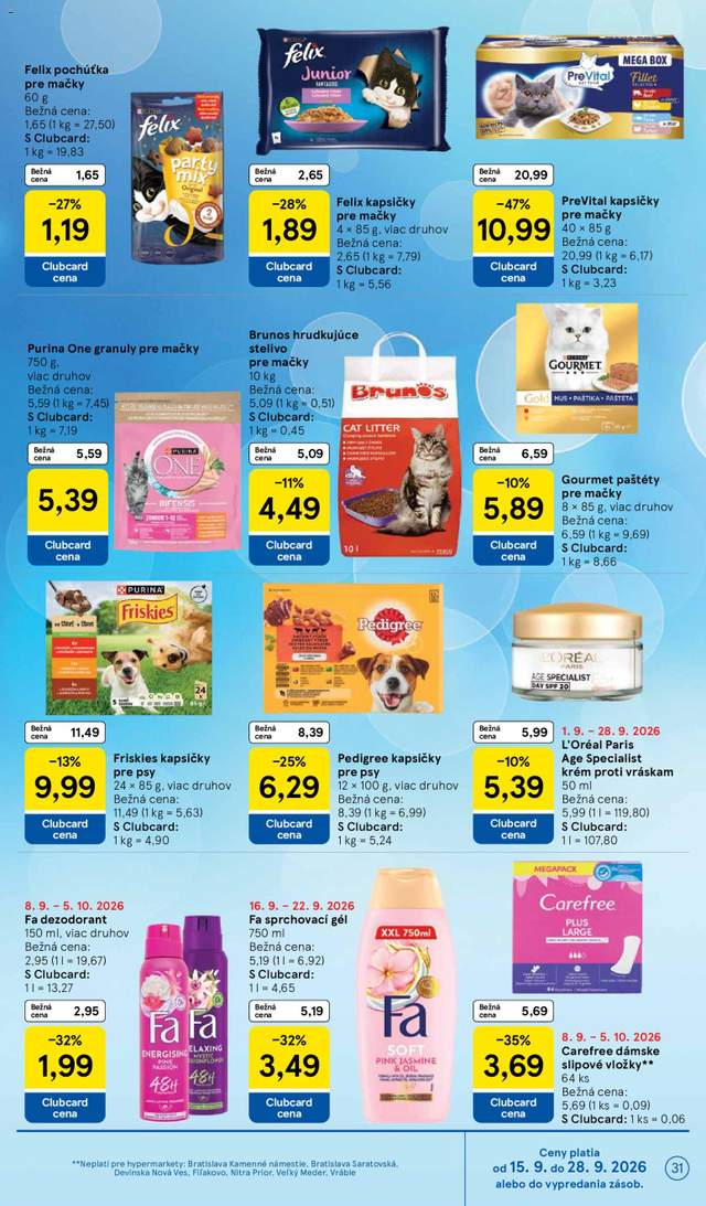 Nový Tesco leták od 16.09.