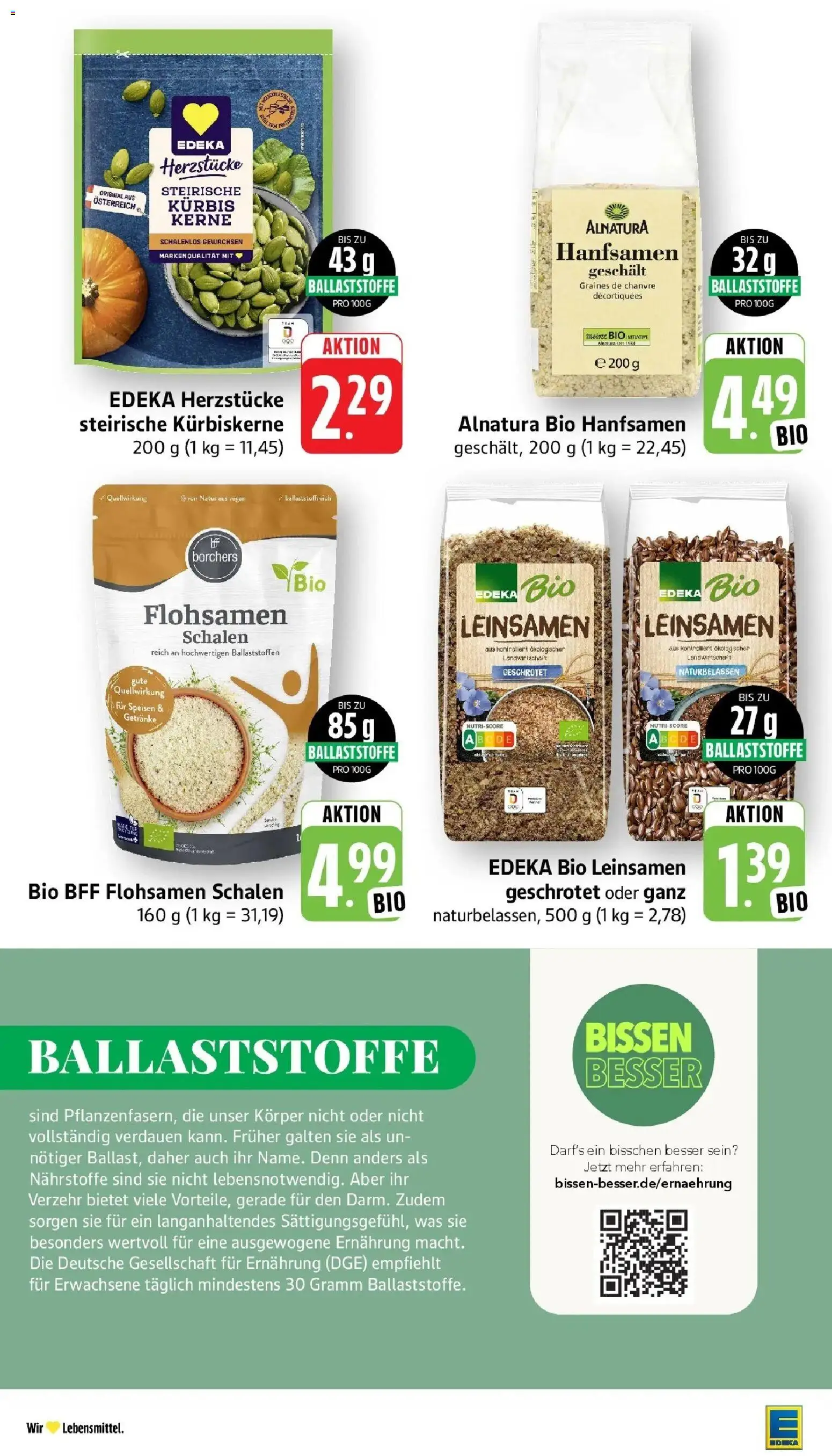 Vorschau von dem Prospekt des Geschäftes Edeka, gültig ab dem 19.10.2026
