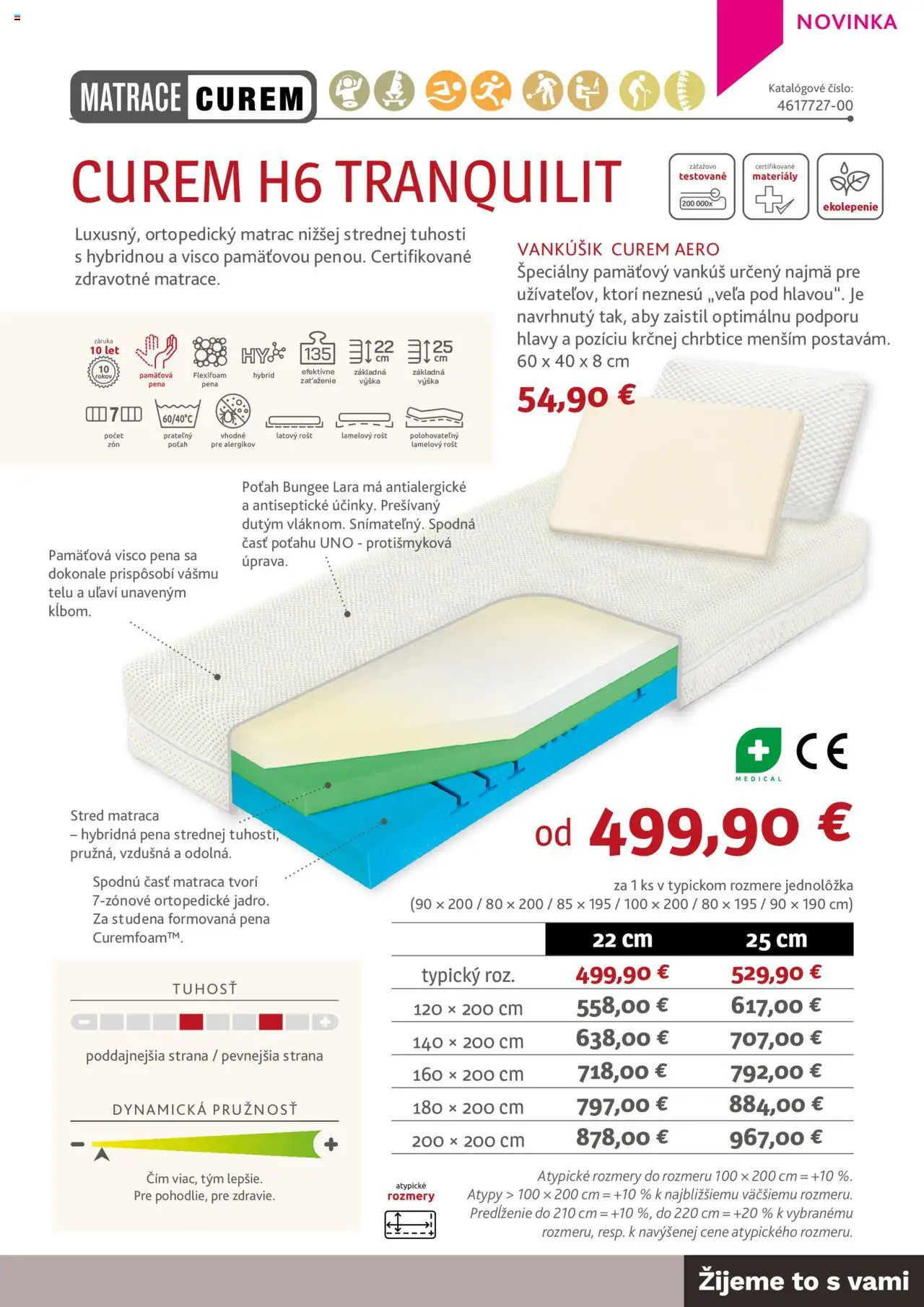 Náhľad ASKO nábytok letáku platného od 05.06.2025 - Matrace, Matrac, Vankúš, Rošt, Pena