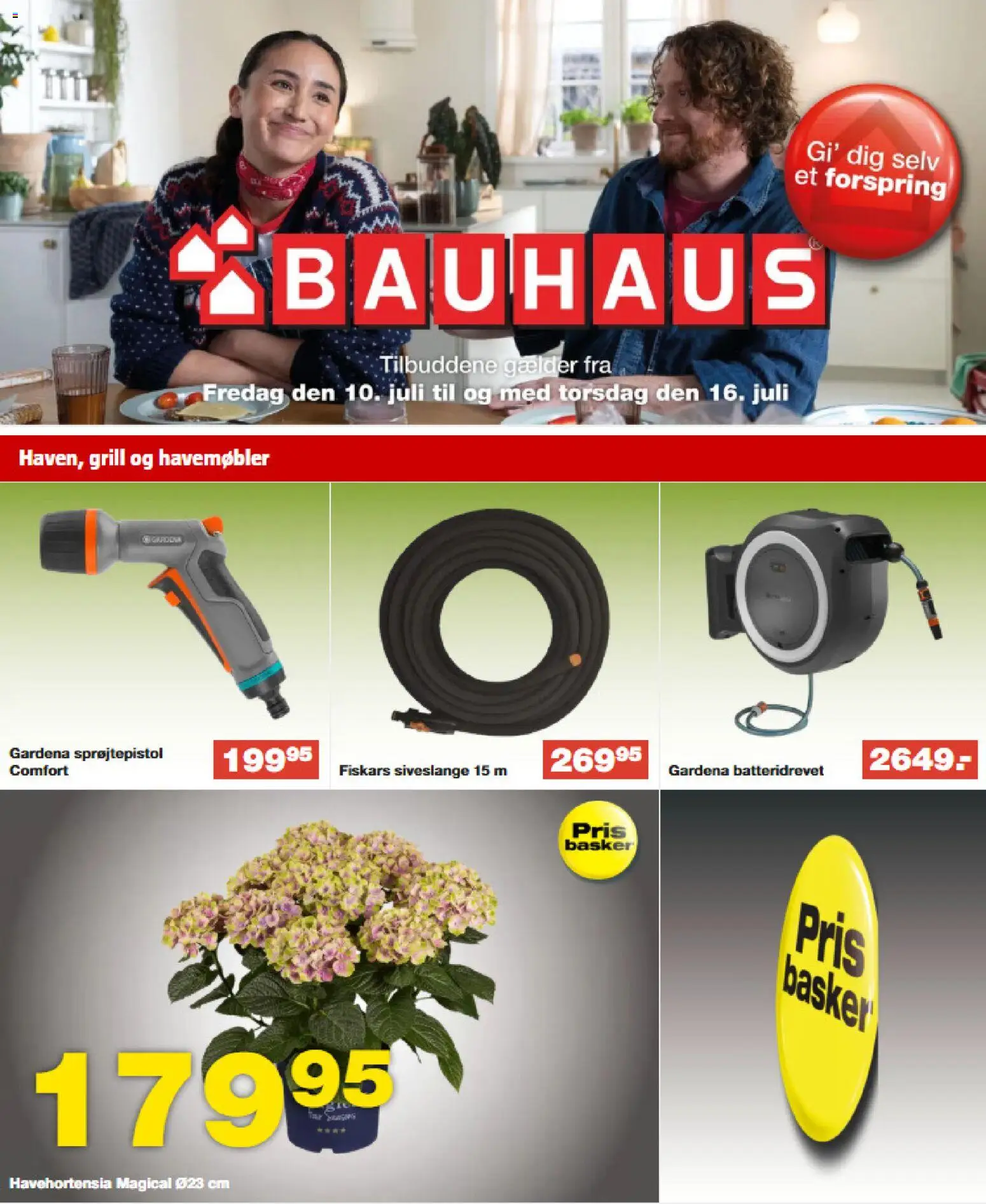 Eksempel på tilbudsavis Bauhaus - Tilbudsavis fra butik Bauhaus gyldig fra 10/07/2026