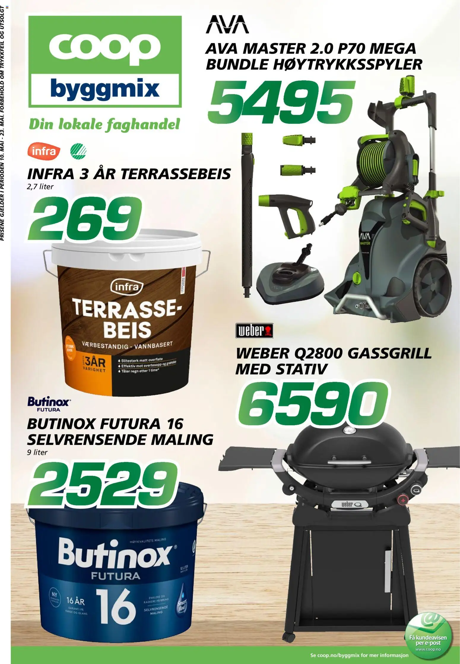 Forhåndsvis Coop Byggmix kundeavis fra butikk Coop Byggmix gyldig fra 18/05/2026
