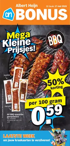Prévisualisation de Albert Heijn Folder week / de la semaine 20 du magasin Albert Heijn formulaire valide 11/05/2026