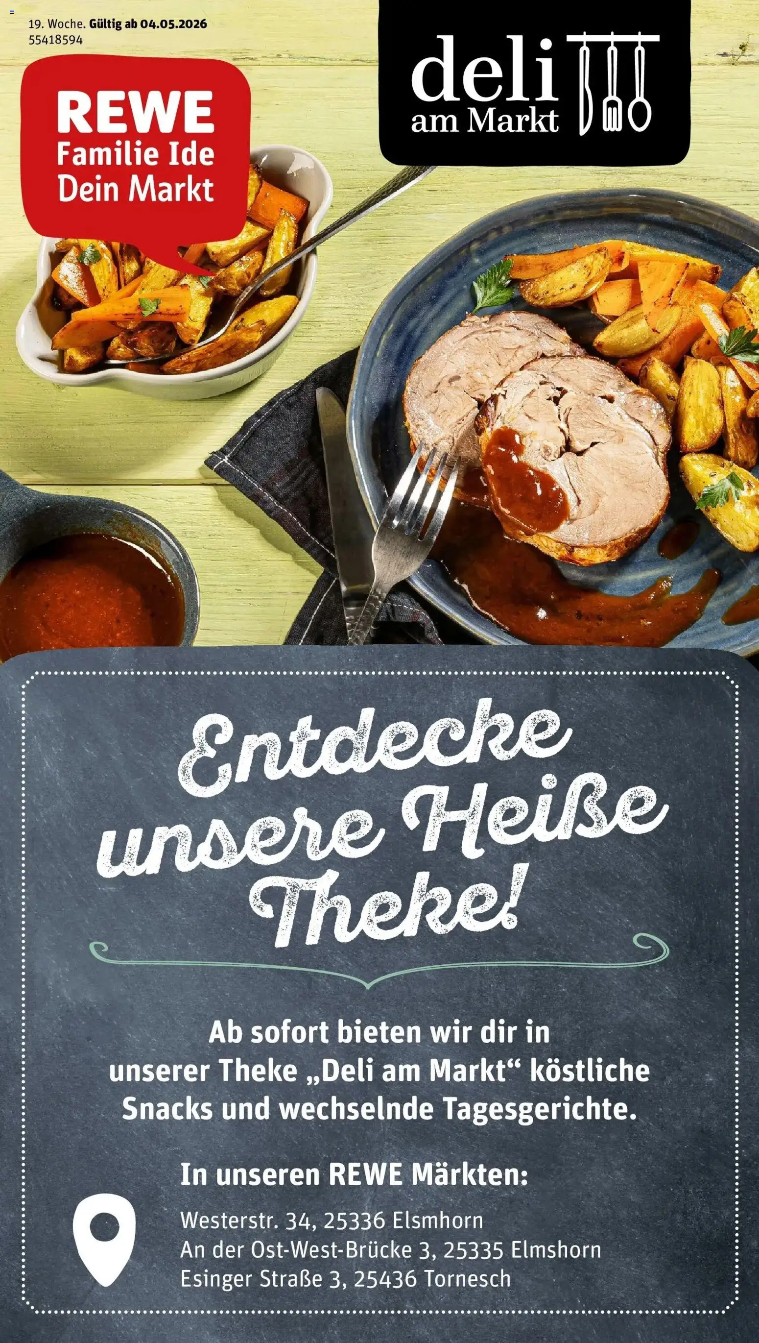 Vorschau von dem Prospekt des Geschäftes Rewe, gültig ab dem 04.05.2026