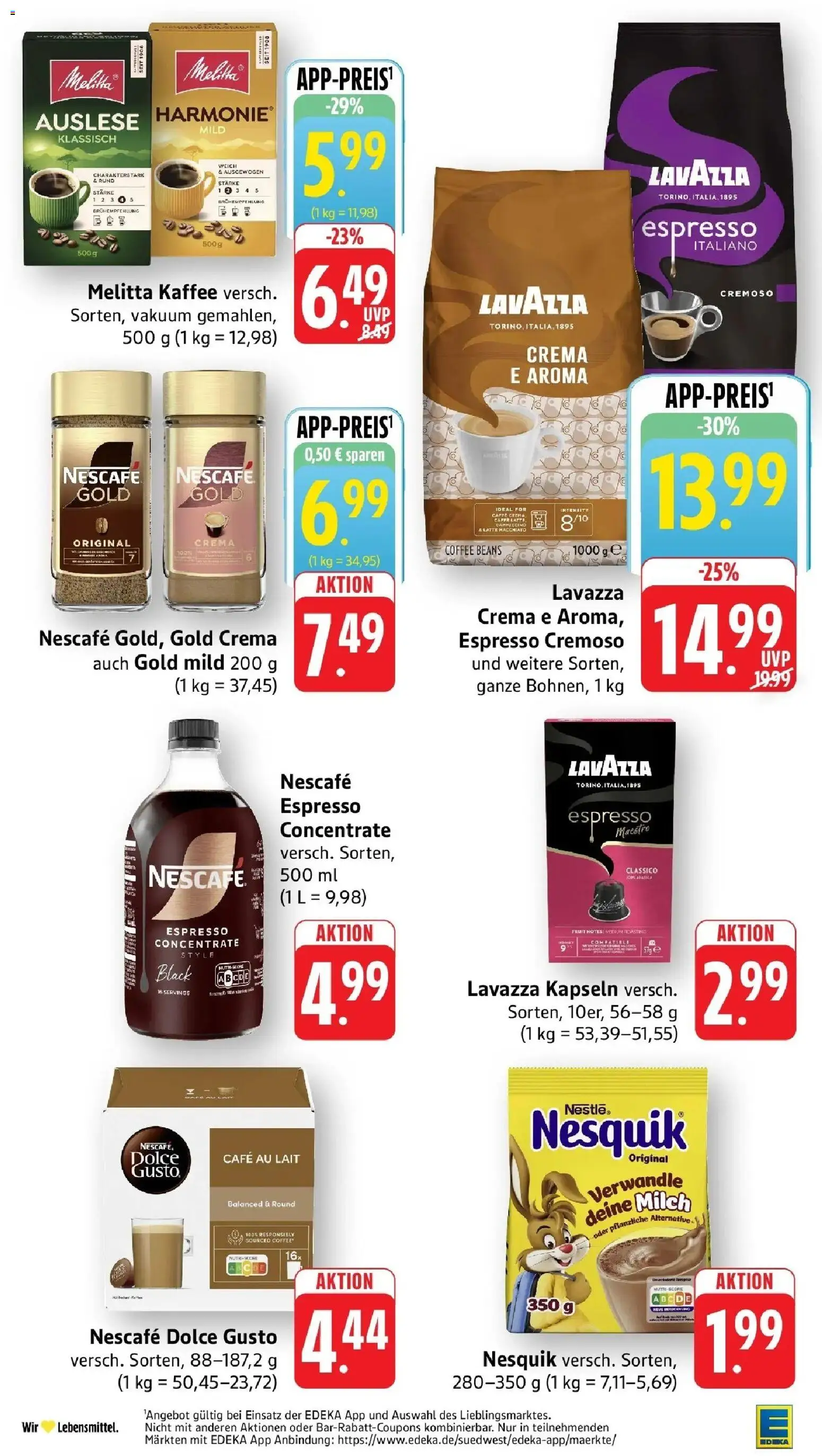 Vorschau von dem Prospekt des Geschäftes Edeka, gültig ab dem 05.10.2026