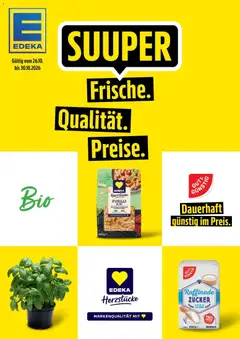 Vorschau von dem Prospekt des Geschäftes Edeka, gültig ab dem 26.10.2026
