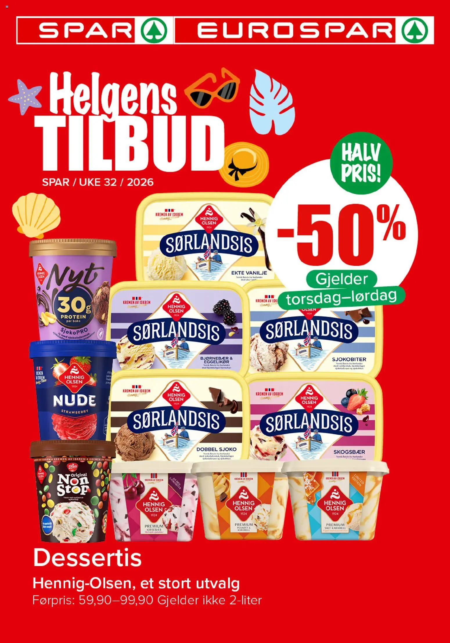 Forhåndsvis Spar Helgens Tilbud fra butikk Spar gyldig fra 06/08/2026