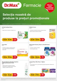 Previzualizarea de cataloage: Dr.Max Dr.Max Catalog valabil de la 01.10.2026