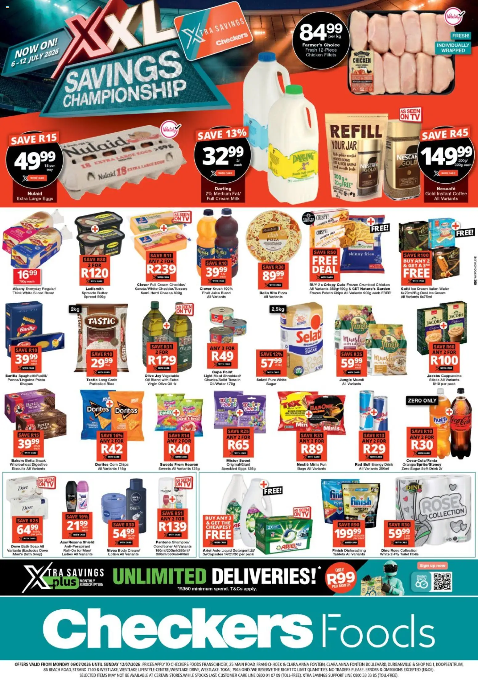 Preview of Checkers flyer valid from 06/07/2026