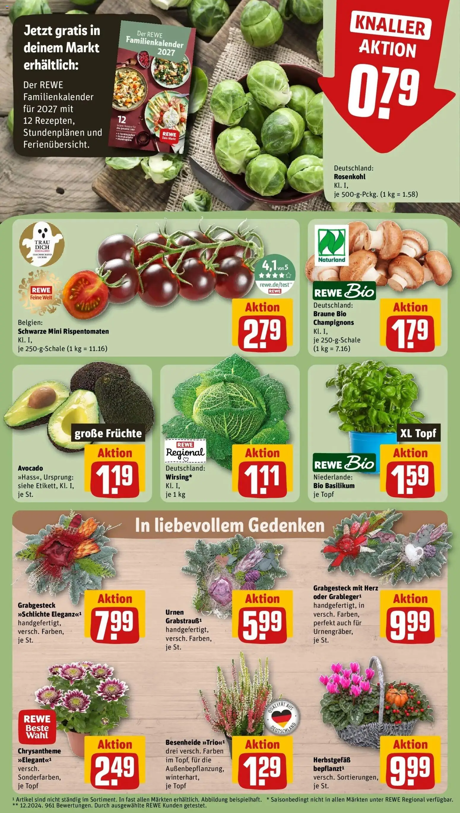 Vorschau von dem Prospekt des Geschäftes Rewe, gültig ab dem 19.10.2026