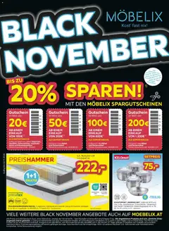 Vorschau der Angebote: Möbelix Möbelix Black Friday gültig ab 27.10.2026