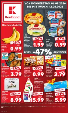 Vorschau von dem Prospekt des Geschäftes Kaufland, gültig ab dem 06.08.2026