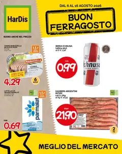 Anteprima dell'opuscolo HarDis volantino dal negozio HarDis valido da 06/08/2026