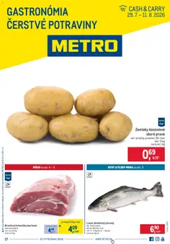 Náhľad Metro letáku platného od 29.07.2026