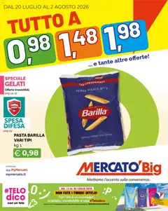 Anteprima dell'opuscolo Mercatò volantino Big dal negozio Mercatò valido da 20/07/2026