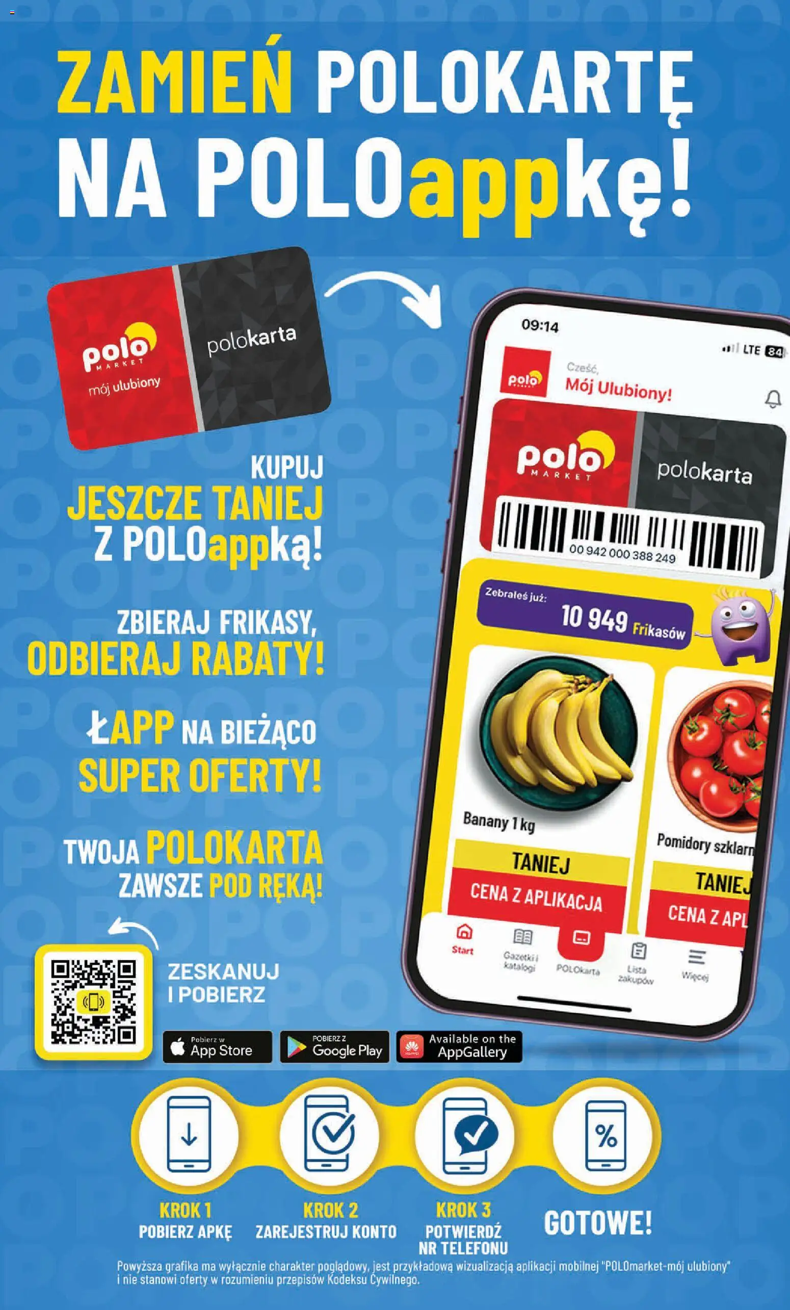 Pogląd gazetki "POLOmarket gazetka - Frikasowe Hity" ze sklepu POLOmarket ważnej od 14.10.2026