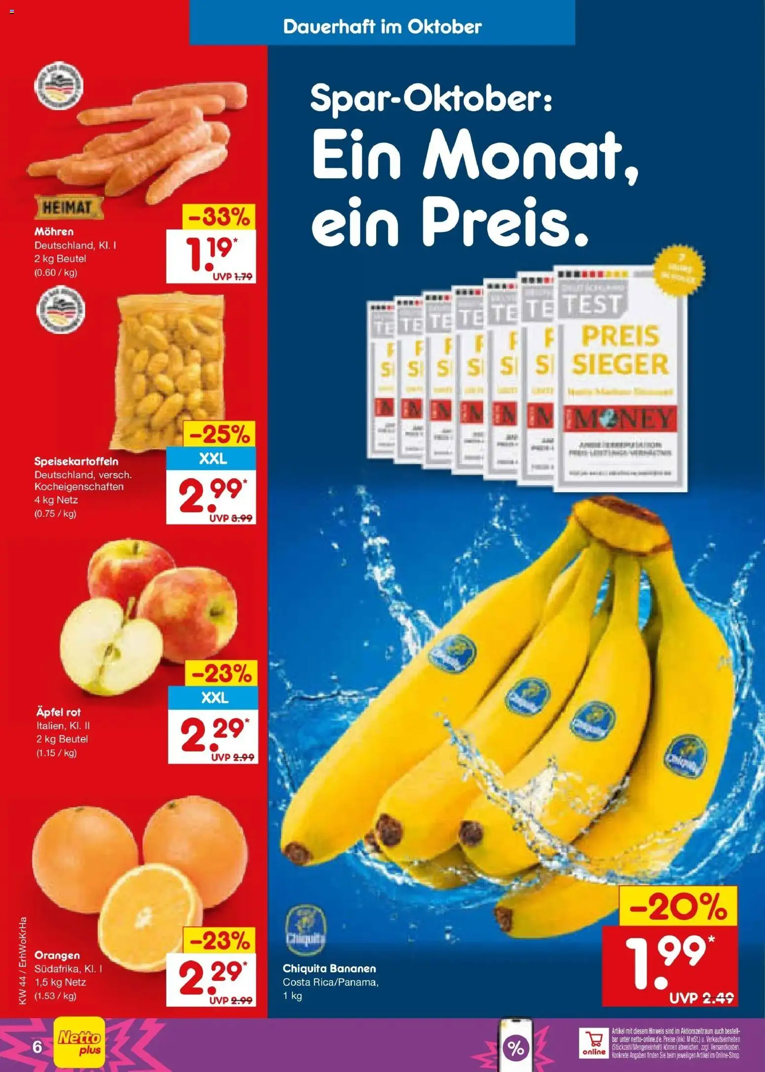 Vorschau von dem Prospekt des Geschäftes Netto Marken-Discount, gültig ab dem 26.10.2026