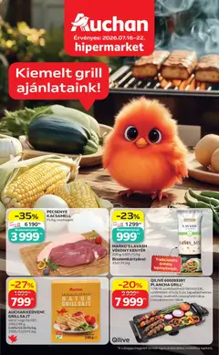 Auchan - Auchan Grill ajánlataink megtekintése, amely érvényes 2026.07.16.-től