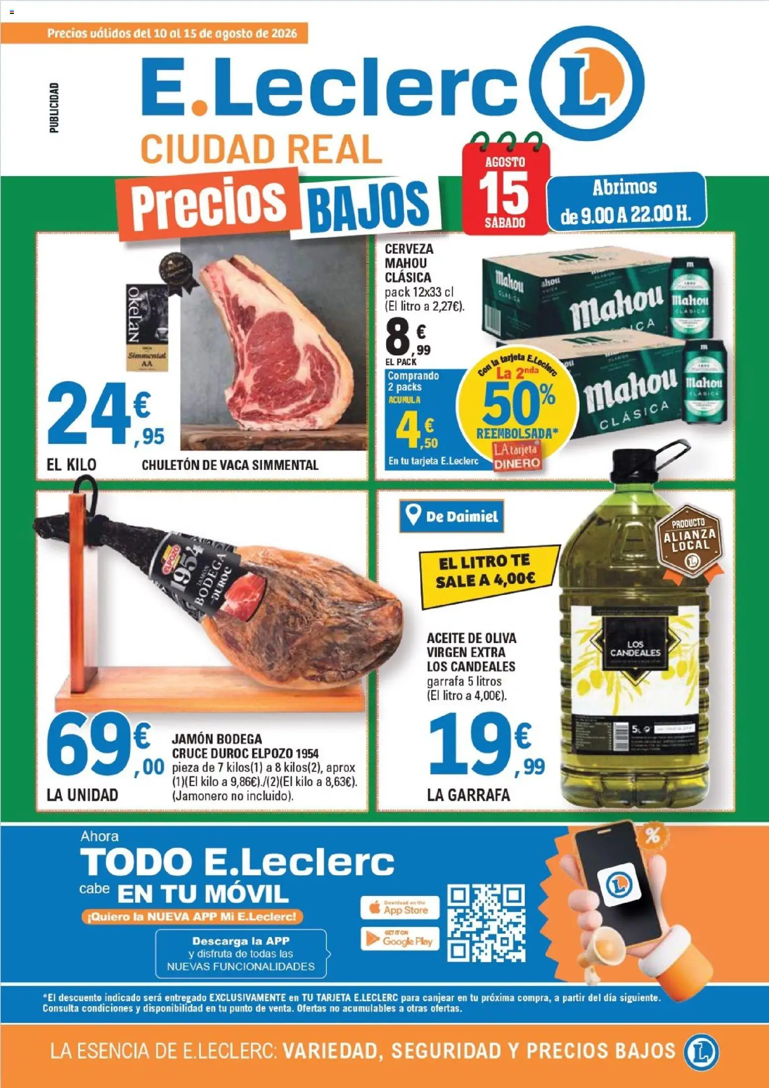 Vista previa del folleto de la tienda E.Leclerc válido desde el 10/08/2026 