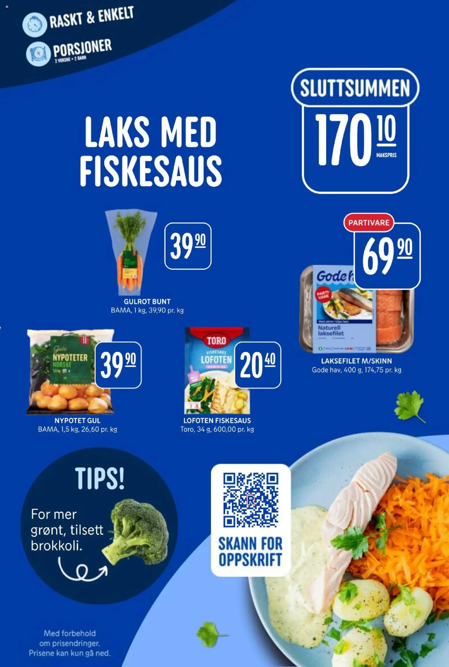 Forhåndsvis Rema 1000 kundeavis fra butikk Rema 1000 gyldig fra 24/08/2026