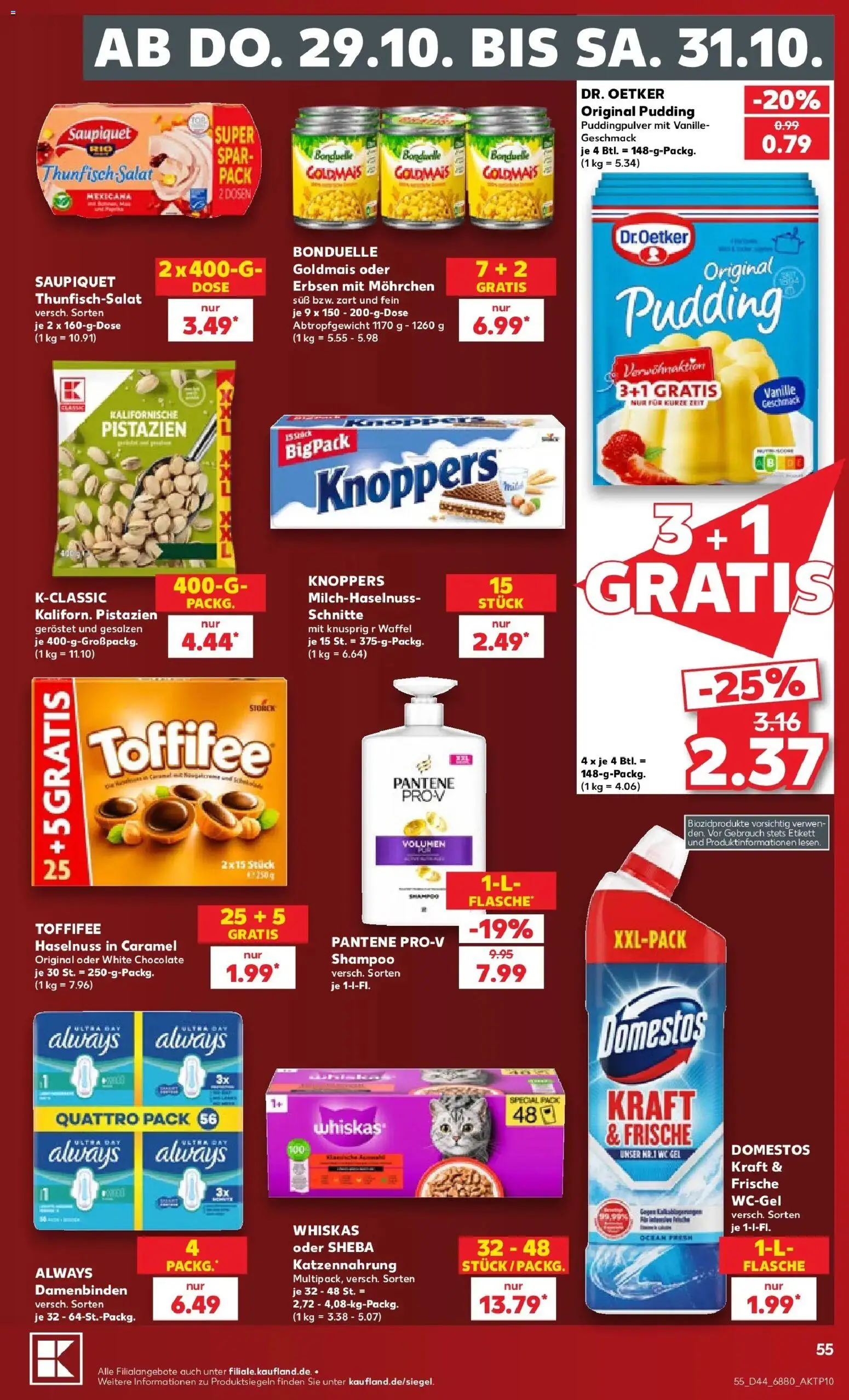 Vorschau von dem Prospekt des Geschäftes Kaufland, gültig ab dem 26.10.2026