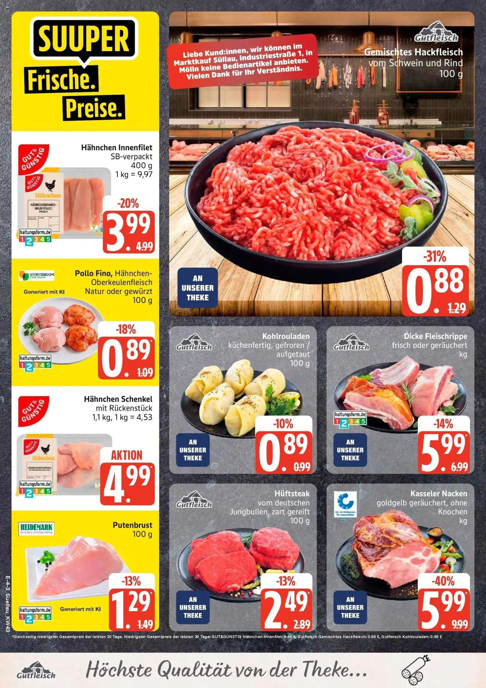 Vorschau von dem Prospekt des Geschäftes Edeka, gültig ab dem 19.10.2026
