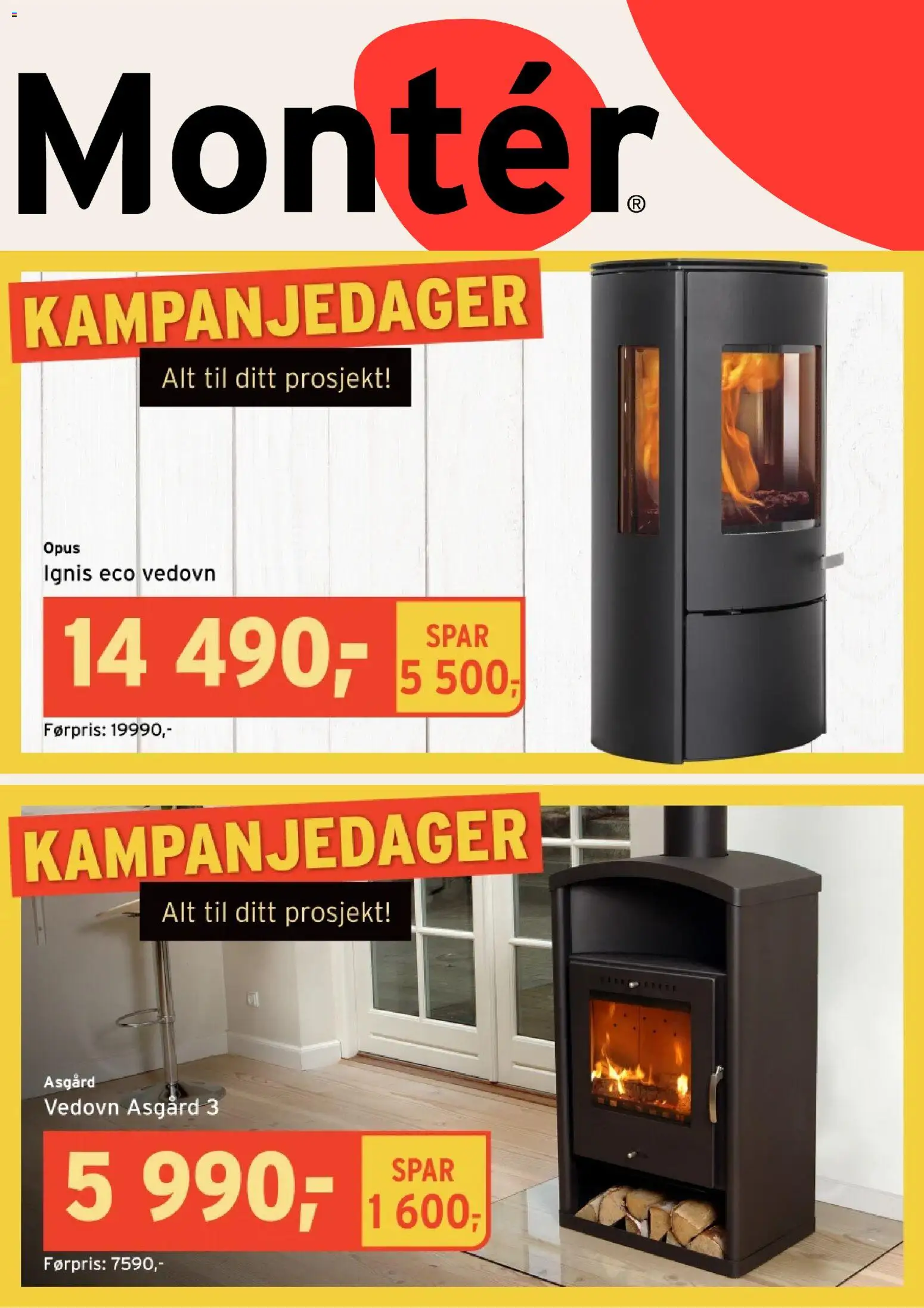 Forhåndsvis Montér kundeavis fra butikk Montér gyldig fra 01/09/2026