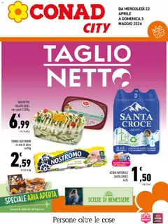 Anteprima dell'opuscolo Conad volantino City Sicilia dal negozio Conad valido da 22/04/2026