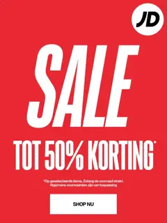 Voorbeeld van JD Sports van winkel Aanbiedingen geldig vanaf 01/07/2026