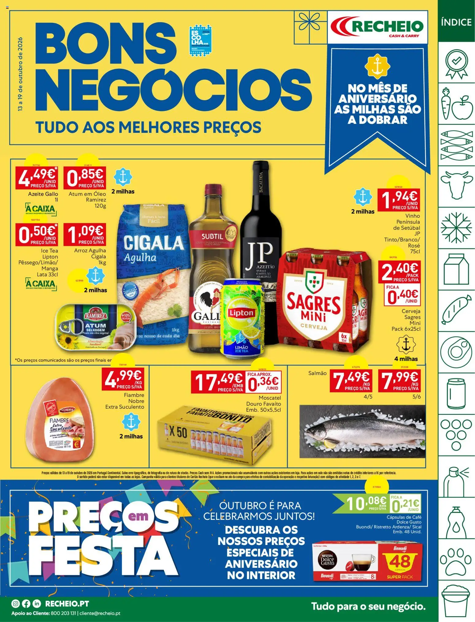 Pré-visualização do folheto da loja Recheio válida a partir de 13/10/2026