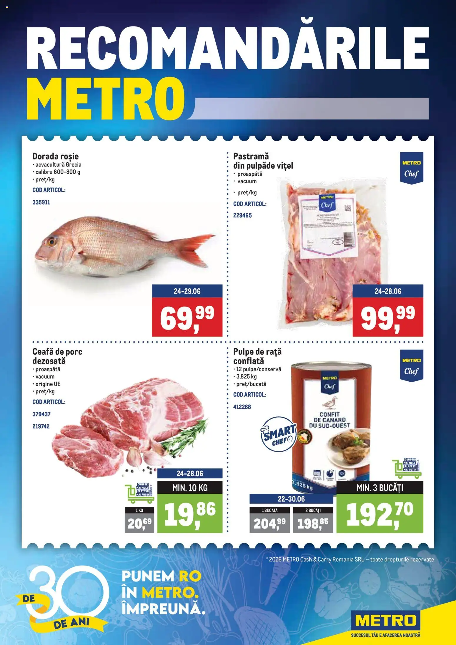 Previzualizarea de cataloage: Metro Metro Catalog valabil de la 22.06.2026