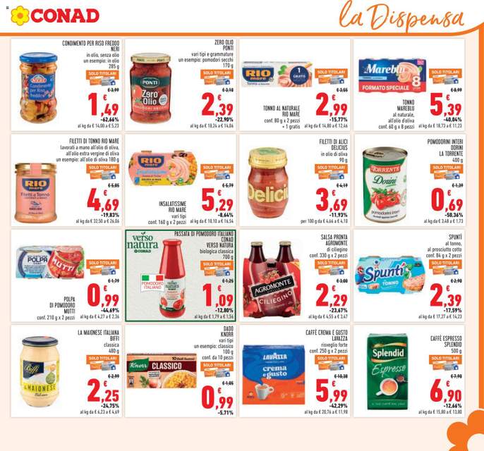 Nuovo volantino Conad dal 20/05