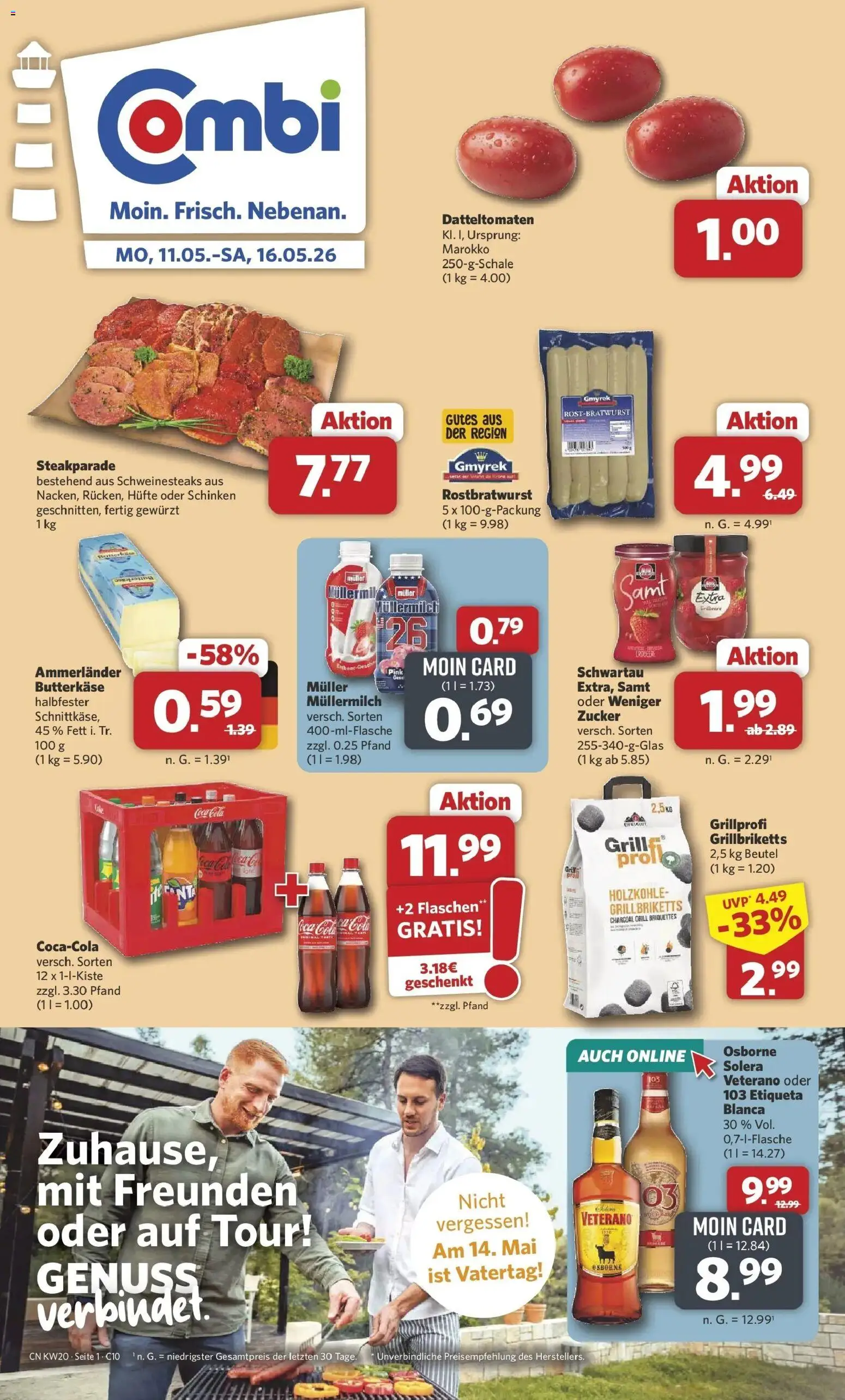 Vorschau von dem Prospekt des Geschäftes Combi, gültig ab dem 11.05.2026