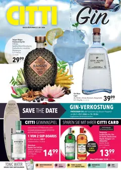 Eksempel på tilbudsavis CITTI - Gin fra butik CITTI gyldig fra 21/07/2026