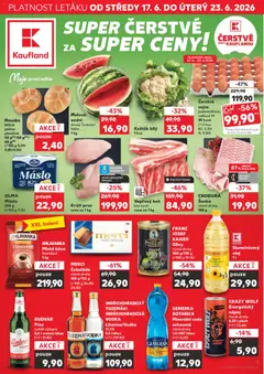 Náhled nabídky: Kaufland Kaufland leták - Brno platný od 17.06.2026